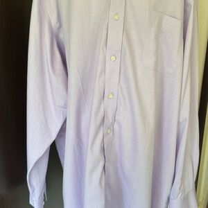 Men's 2 Xl Light Purple Dress Shirt
